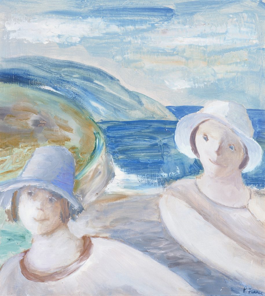 ‘Dolphin Summer’, 1978, oil on board, 454 x 405 mm. (Hocken Collection)‘Dolphin Summer’, 1978, oil on board, 454 x 405 mm. (Hocken Collection)